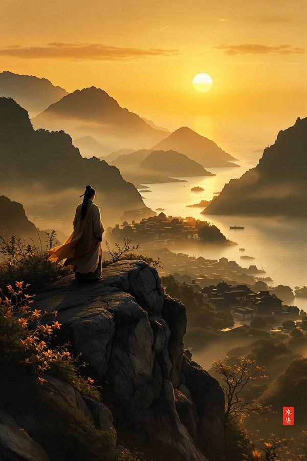 山海之间高清海报