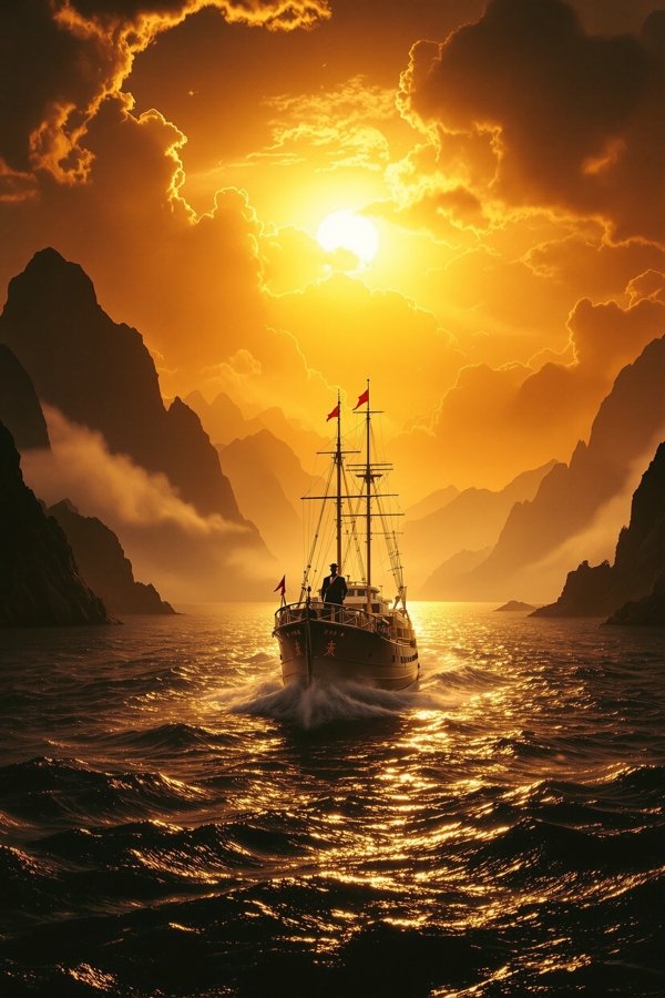 大江东去高清海报
