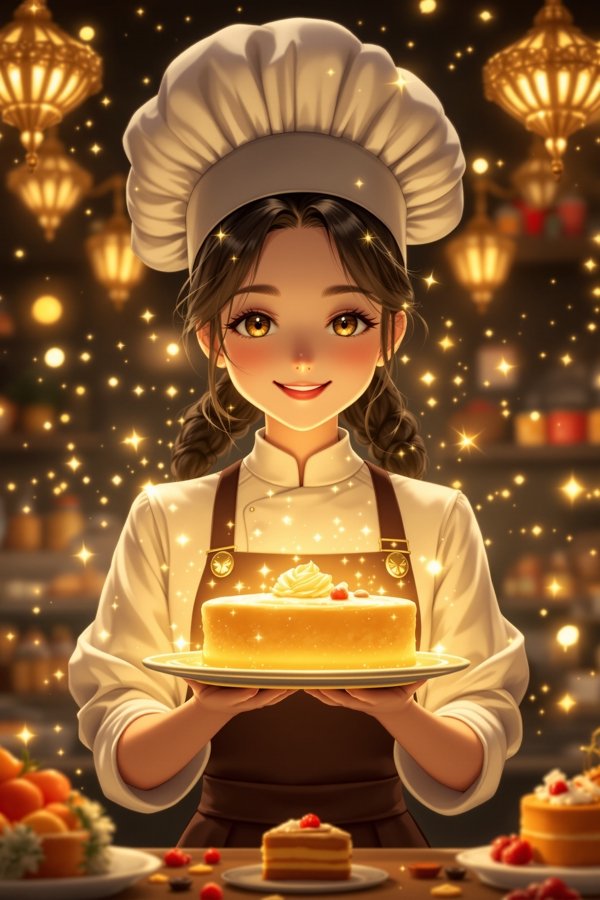 甜点学院高清海报
