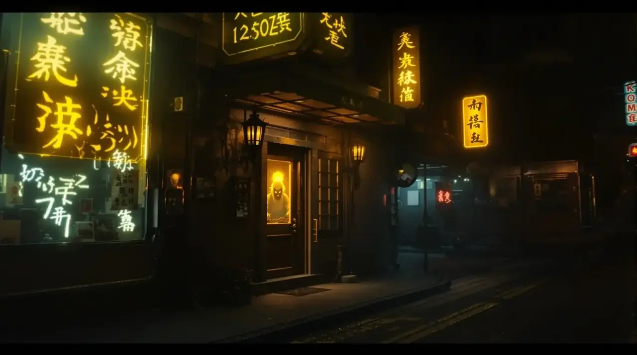 幻夜之城主视觉图