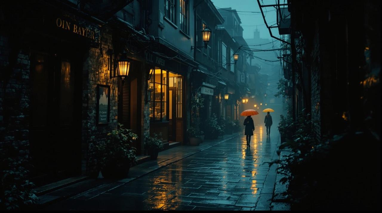 雨巷主视觉图